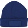 Bonnet avec patch et doublure Royal Blue