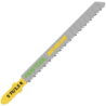 Lame de scie sauteuse coupe inversée longueur 75mm pas de denture 2.5 mm Lot de 5