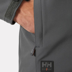 Veste softshell Kensington Helly Hansen Gris