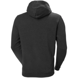 Sweat à capuche Classique Logo Helly Hansen coloris Black Melan