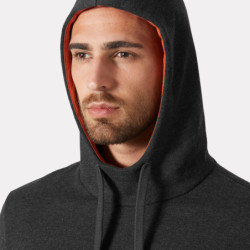 Sweat à capuche Classique Logo Helly Hansen coloris Black Melan