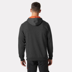 Sweat à capuche Classique Logo Helly Hansen coloris Black Melan