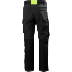 Pantalon de travail Oxford 4X Helly Hansen noir et jaune