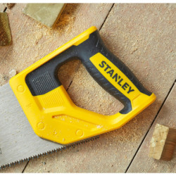 Scie à bois Stanley Tradecut Fine 500 mm - 11 dents - Coupe fine