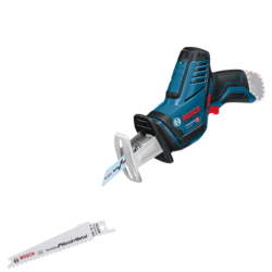 Scie sabre sans fil GSA 10,8 V-LI Bosch machine seule sans batterie ni chargeur