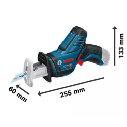 Scie sabre sans fil GSA 10,8 V-LI Bosch machine seule sans batterie ni chargeur