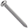 Vis à tôle tête cylindrique empreinte carrée inox A2