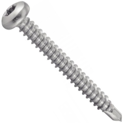 Vis autoperceuse tête cylindrique six lobes Inox A2 DIN6504M