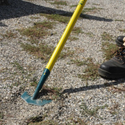 Ratissoire de jardin naturovert spécial pour les allées gravillonnées - 160 cm