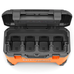 Chargeur 4 batteries 40-C1000X4 Husqvarna 100-240V 50/60Hz