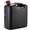 Jerrycan en polyéthylène noir avec bec flexible 20 L