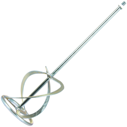 Pale de malaxage MG 160 Eibenstock pour mortier Ø160 mm - Raccord M14 - Longueur 600mm