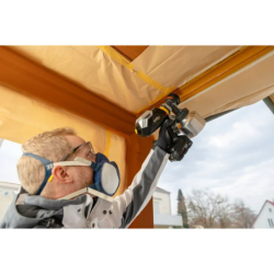 Pulvérisateur de peinture sans fil FinishControl 4000 18V avec 2 batteries et chargeur