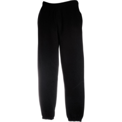 Pantalon de joggings SC153C Fruit of the loom bas élastique Noir