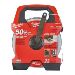 Mesure longue boitier ouvert Milwaukee bande acier avec fine doublure nylon