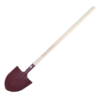 Pelle fortification emmanché droit 110 largeur 27 cm