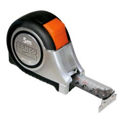 Mètre ruban magnétique en acier inoxydable MTS Bahco 25mm x 5 mètres
