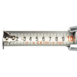 Mètre ruban magnétique en acier inoxydable MTS Bahco 25mm x 5 mètres