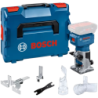 Affleureuse sans-fil BOSCH GLF 18V-8 machine nue en L-BOXX