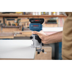 Affleureuse sans-fil BOSCH GLF 18V-8 machine nue en L-BOXX