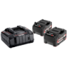 Pack 2 Batteries 18V 5.2 Ah et Chargeur Metabo