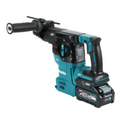 Perforateur-burineur SDS-Plus Makita 40V avec 2 batteries 4AH et chargeur BL4040