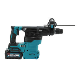 Perforateur-burineur SDS-Plus Makita 40V avec 2 batteries 4AH et chargeur BL4040