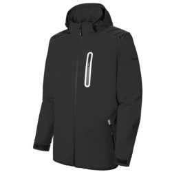 Veste Softshell Horizon Molinel EN 14058 capuche amovible Noir