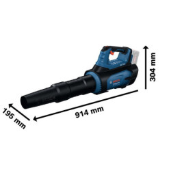 Souffleur de jardin professionel GBL 18V-800m²/H Bosch
