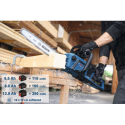 Tronçonneuse à chaine sans fil GKE 18V-40 Bosch