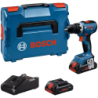 Perceuse visseuse GSR 18V-65 avec 2 batterie 4,0 Ah Procore chargeur et coffret L-Boxx