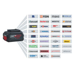 Perceuse visseuse GSR 18V-65 avec 2 batterie 4,0 Ah Procore chargeur et coffret L-Boxx
