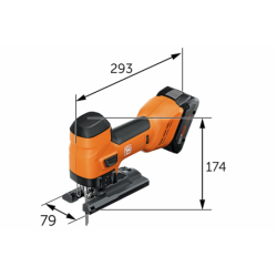 Scie sauteuse Fein ASTS 18-26 AS sans batterie ni chargeur