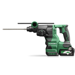 Perforateur burineur SDS-Plus 28mm 36V MV Brushless 3,2 joules 2 batteries 4Ah et chargeur