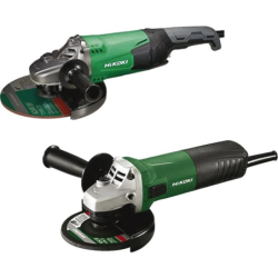 Lot de 2 meuleuses Hitachi KG23SBYBZ diamètre 125 mm et 230 mm