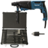 Perforateur burineur SDS-Plus 800W 26mm Makita HR2630X7 avec coffret pics et burins D-42444