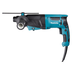 Perforateur burineur SDS-Plus 800W 26mm Makita HR2630X7 avec coffret pics et burins D-42444