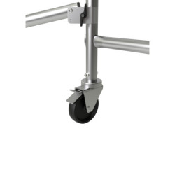 Échafaudage roulant et pliant en aluminium Runner Tubesca-Comabi