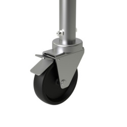 Échafaudage roulant et pliant en aluminium Runner Tubesca-Comabi