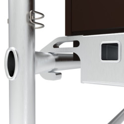 Échafaudage roulant et pliant en aluminium Runner Tubesca-Comabi