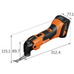 Multimaster Fein AMM 500 PLUS TOP AMPShare livré sans batterie ni chargeur