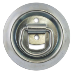 Anneau d'arrimage rond acier zingué Ø100mm 545KG