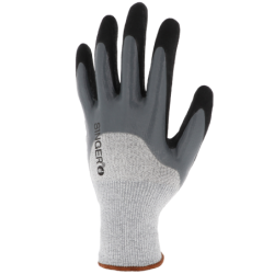 Gant 3/4 enduit double enduction nitrile indice D PHD534 anti-coupure