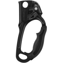 Poignée ASCENSION bloqueur version droite noir pour les remontées sur corde Petzl