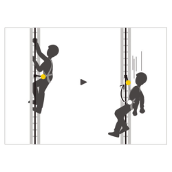 Harnais antichute Volt pour la progression verticale sur rail ou sur câble Petzl Taille 1