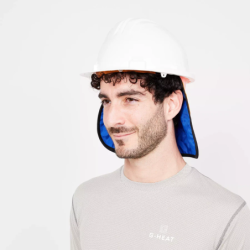Sous casque protège nuque rafraichissant G-Heat coloris orange