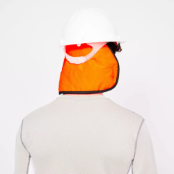 Sous casque protège nuque rafraichissant G-Heat coloris orange