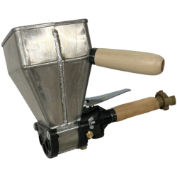 Projecteur d'enduit et mortier mural Enduivit 3 ACF 300 à 800 l/m tuyau et accessoires en coffret