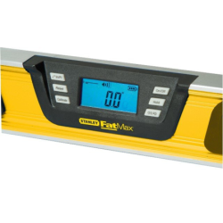Niveau à bulle digital Stanley Fatmax avec mémoire 2 fioles 60 cm