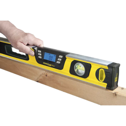 Niveau à bulle digital Stanley Fatmax avec mémoire 2 fioles 60 cm